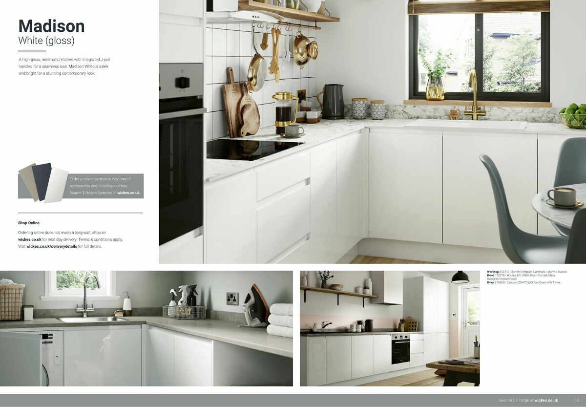 Wickes Lifestyle Kitchens Brochure Offers from 1 December