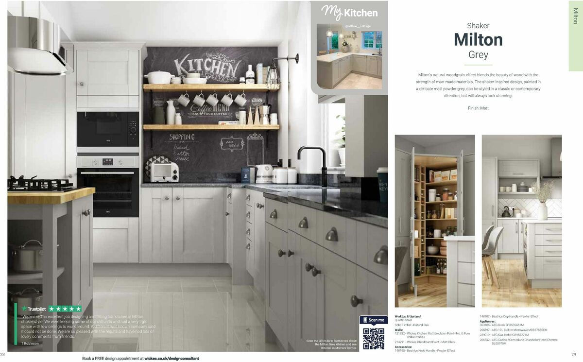 Wickes Kitchens Brochure Offers from 26 August