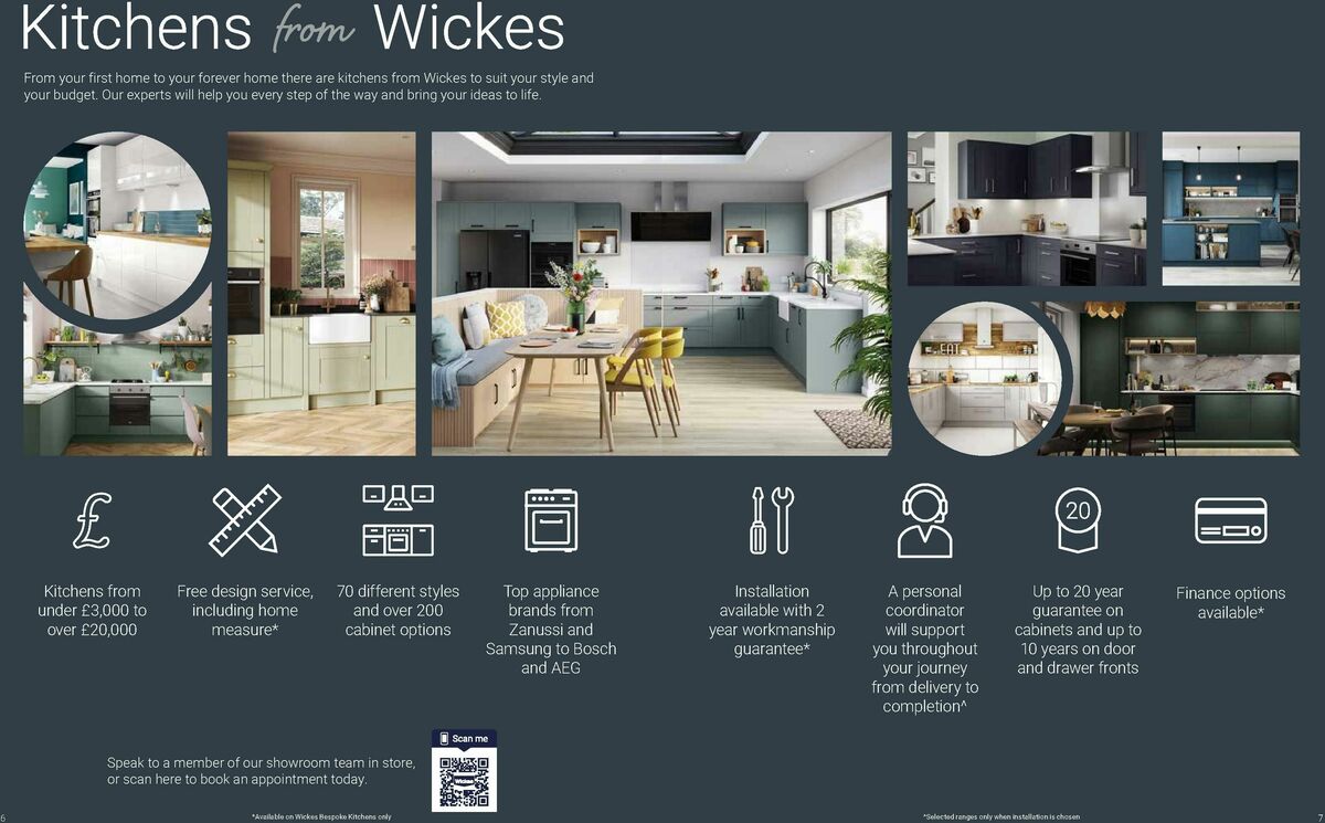 Wickes Kitchens Brochure Offers from 26 August