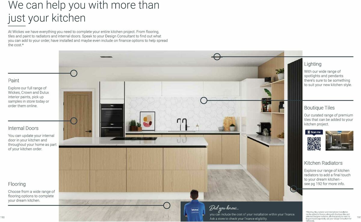 Wickes Kitchens Brochure Offers from 26 August