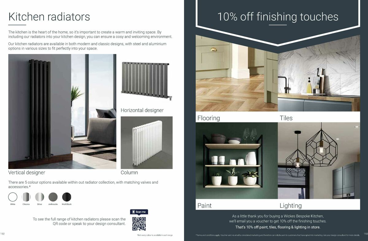 Wickes Kitchens Brochure Offers from 26 August