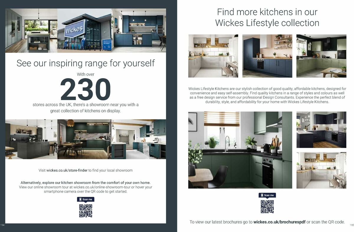 Wickes Kitchens Brochure Offers from 26 August