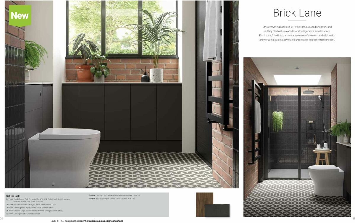 Wickes Bathrooms Brochure Offers from 20 October