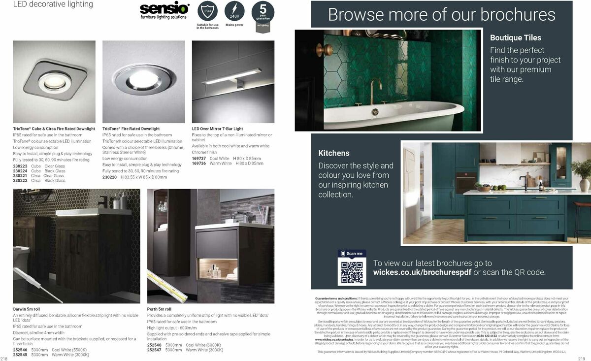 Wickes Bathrooms Brochure Offers from 20 October