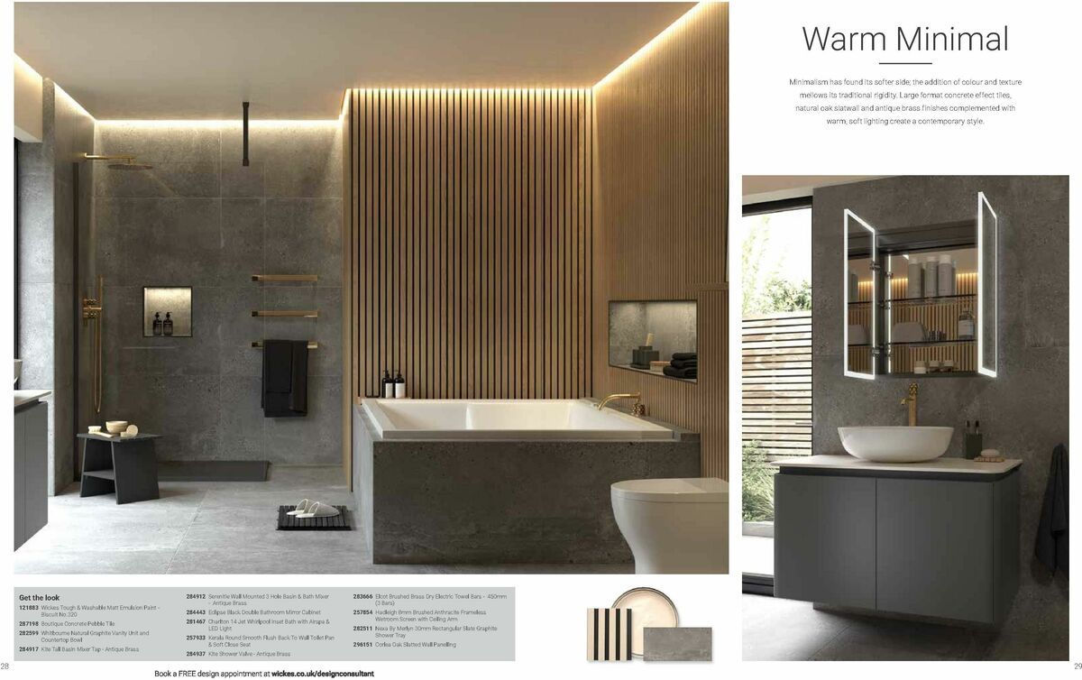 Wickes Bathrooms Brochure Offers from 20 October