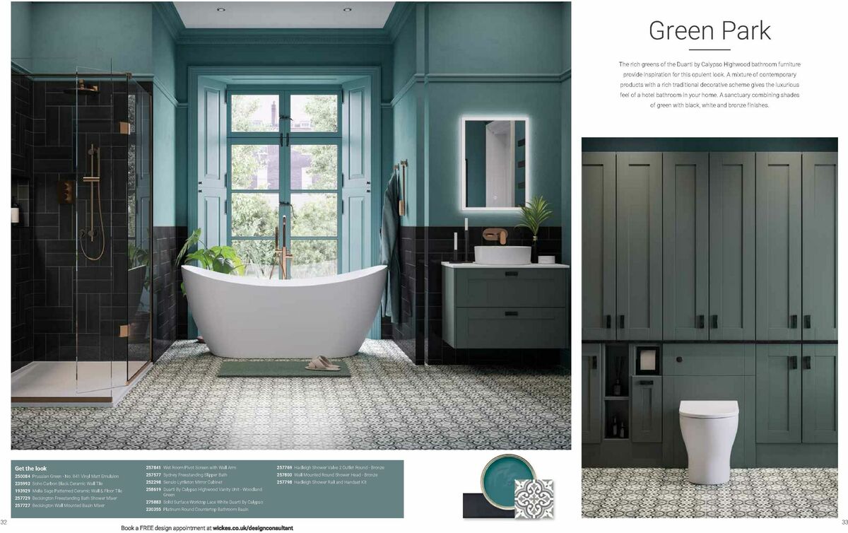 Wickes Bathrooms Brochure Offers from 20 October