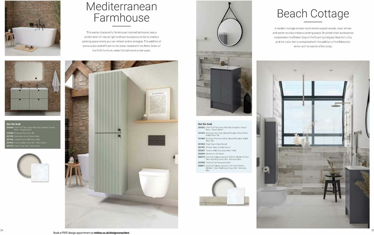 Wickes Bathrooms Brochure Offers from 20 October