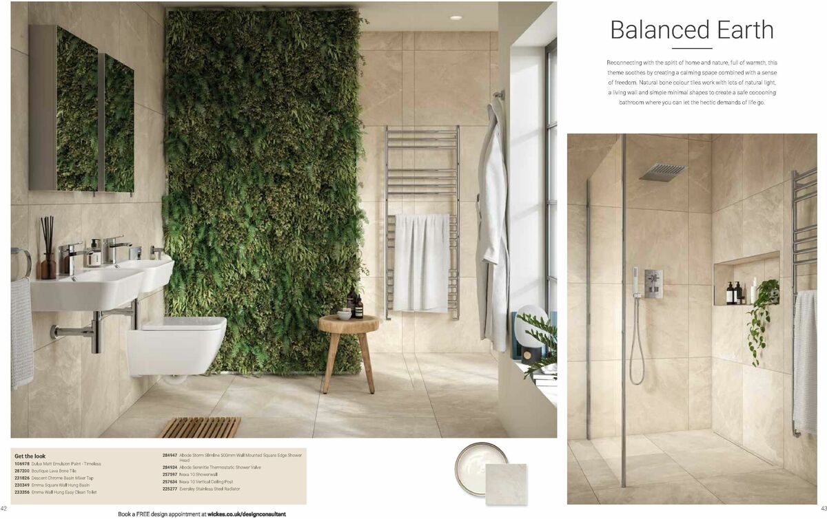 Wickes Bathrooms Brochure Offers from 20 October