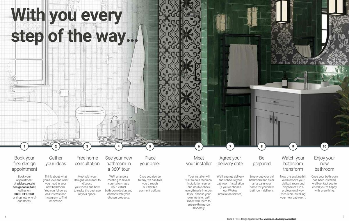 Wickes Bathrooms Brochure Offers from 20 October