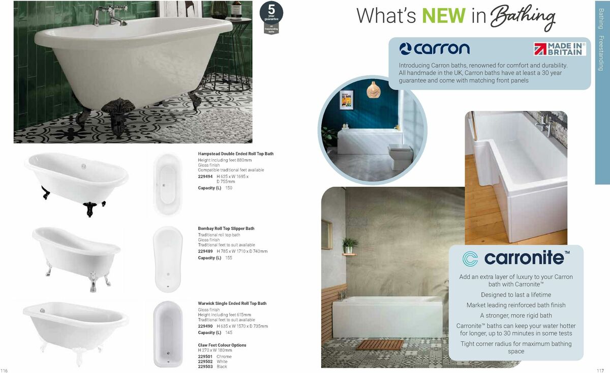 Wickes Bathrooms Brochure Offers from 20 October