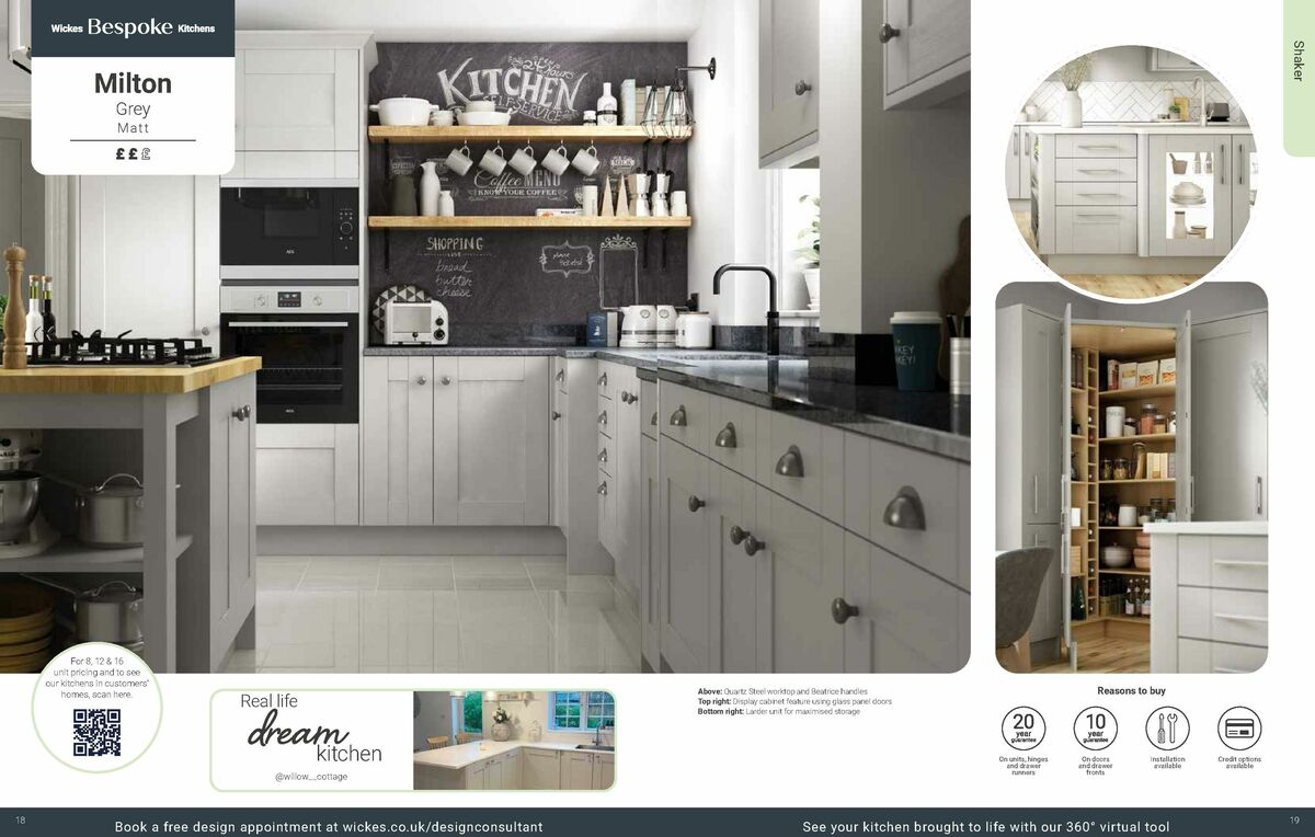 Wickes Kitchens Brochure Offers from 30 December