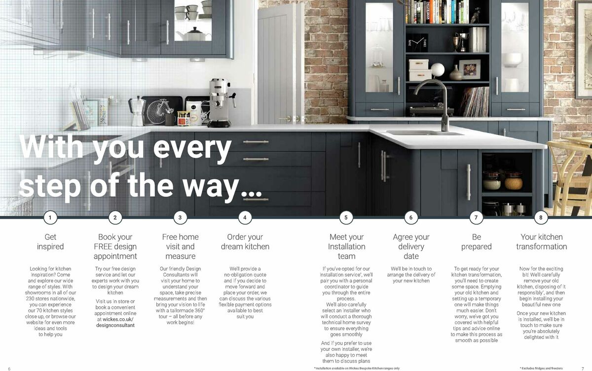 Wickes Kitchens Brochure Offers from 30 December