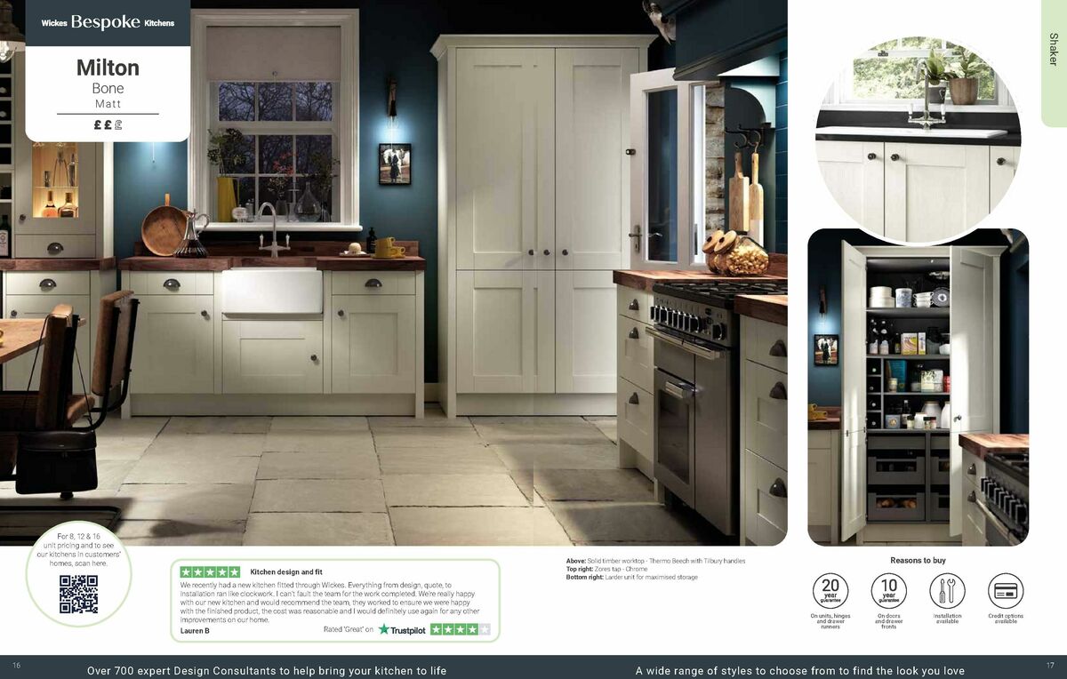 Wickes Kitchens Brochure Offers from 30 December