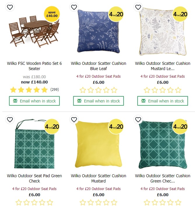 Wilko Offers from 1 June