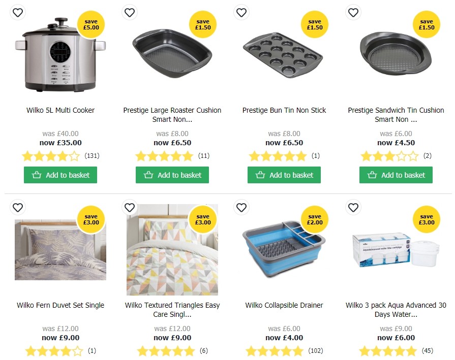 Wilko Offers from 7 January