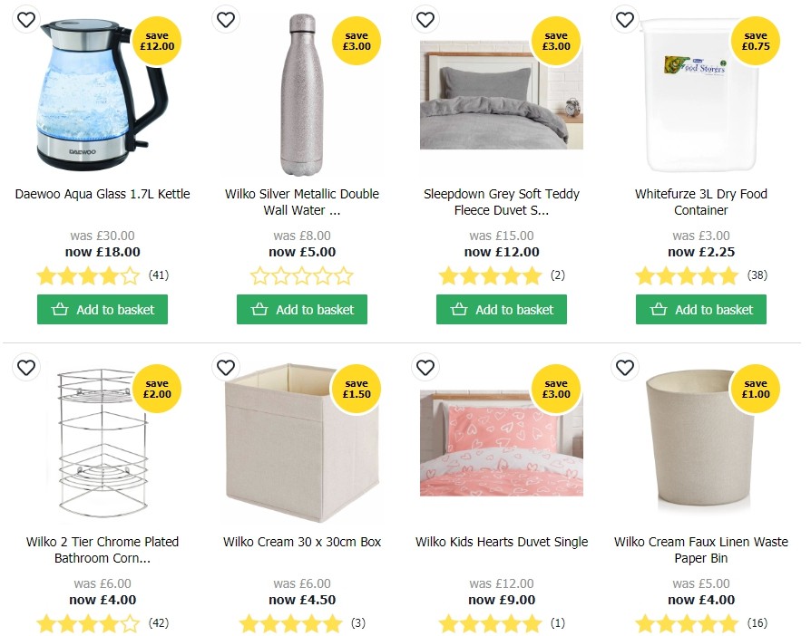 Wilko Offers from 7 January