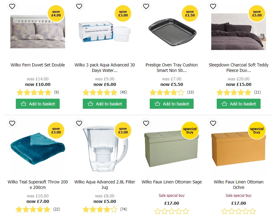 Wilko Offers from 7 January