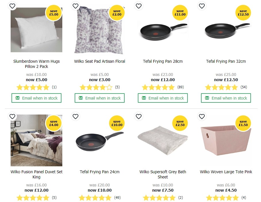 Wilko Offers from 7 January