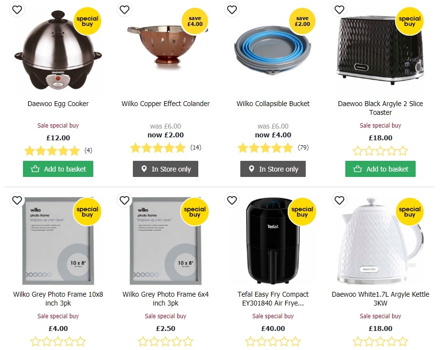 Wilko Offers from 7 January