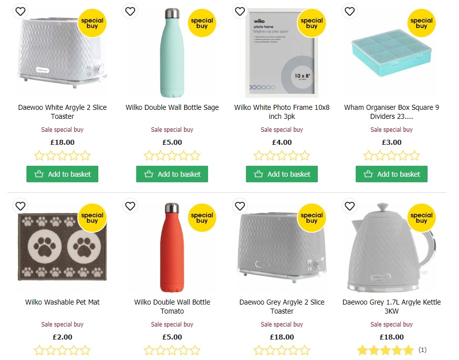 Wilko Offers from 7 January