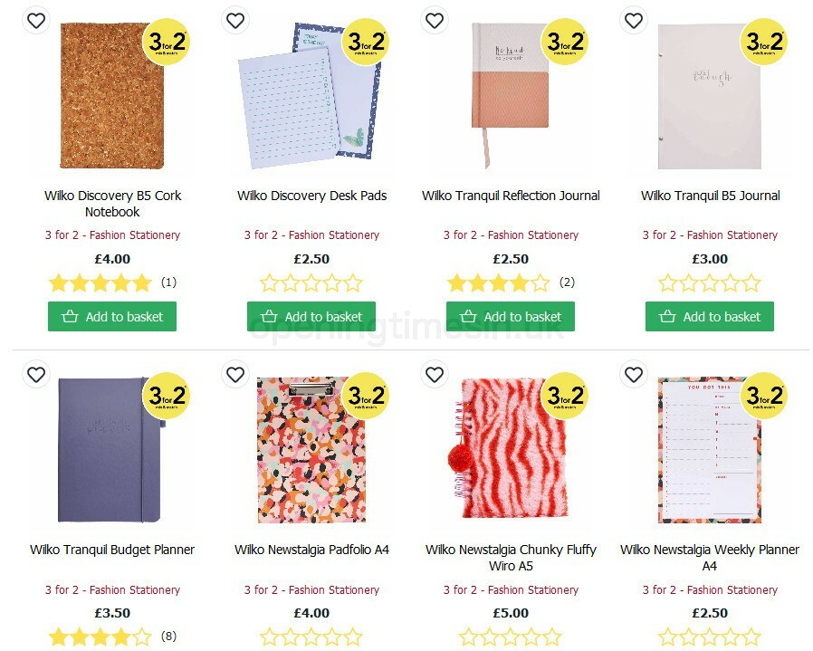 Wilko Offers from 18 August