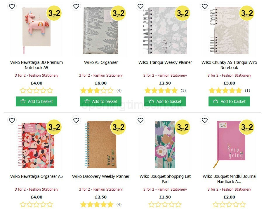 Wilko Offers from 18 August