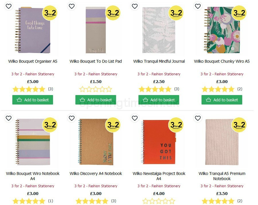 Wilko Offers from 18 August