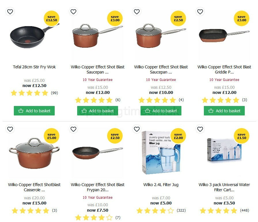 Wilko Offers from 18 August