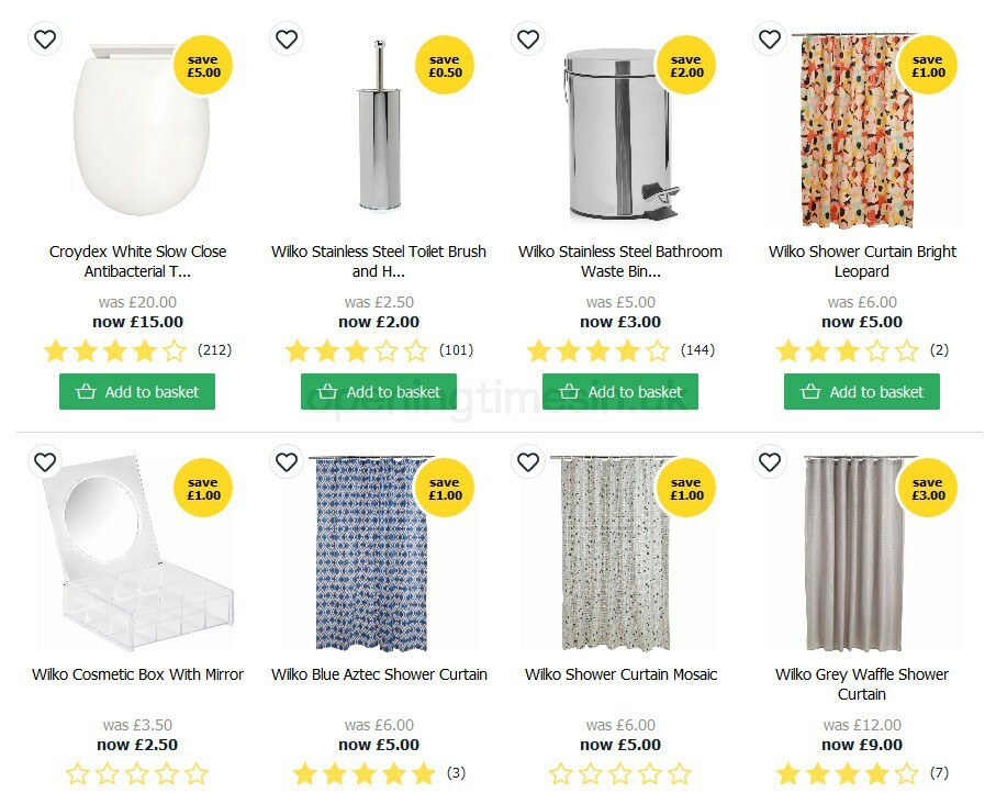 Wilko Offers from 18 August