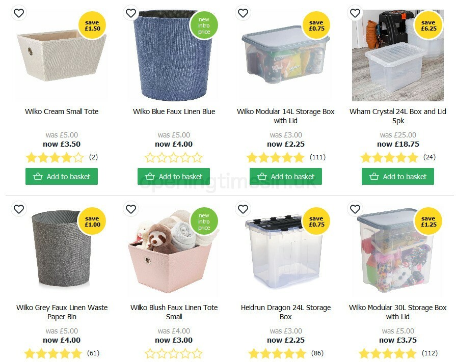 Wilko Offers from 18 August