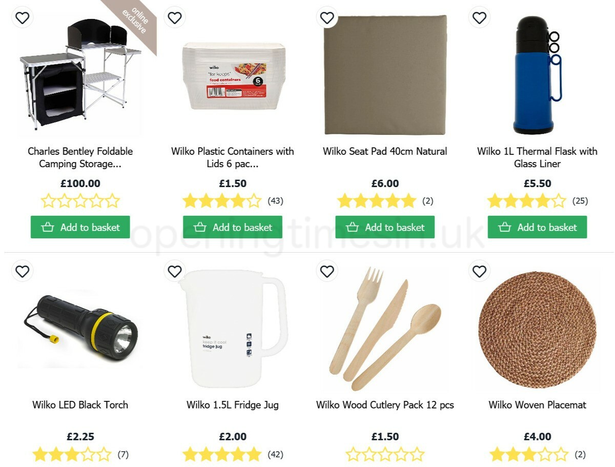 Wilko Offers from 22 May