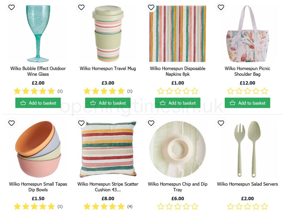 Wilko Offers from 22 May