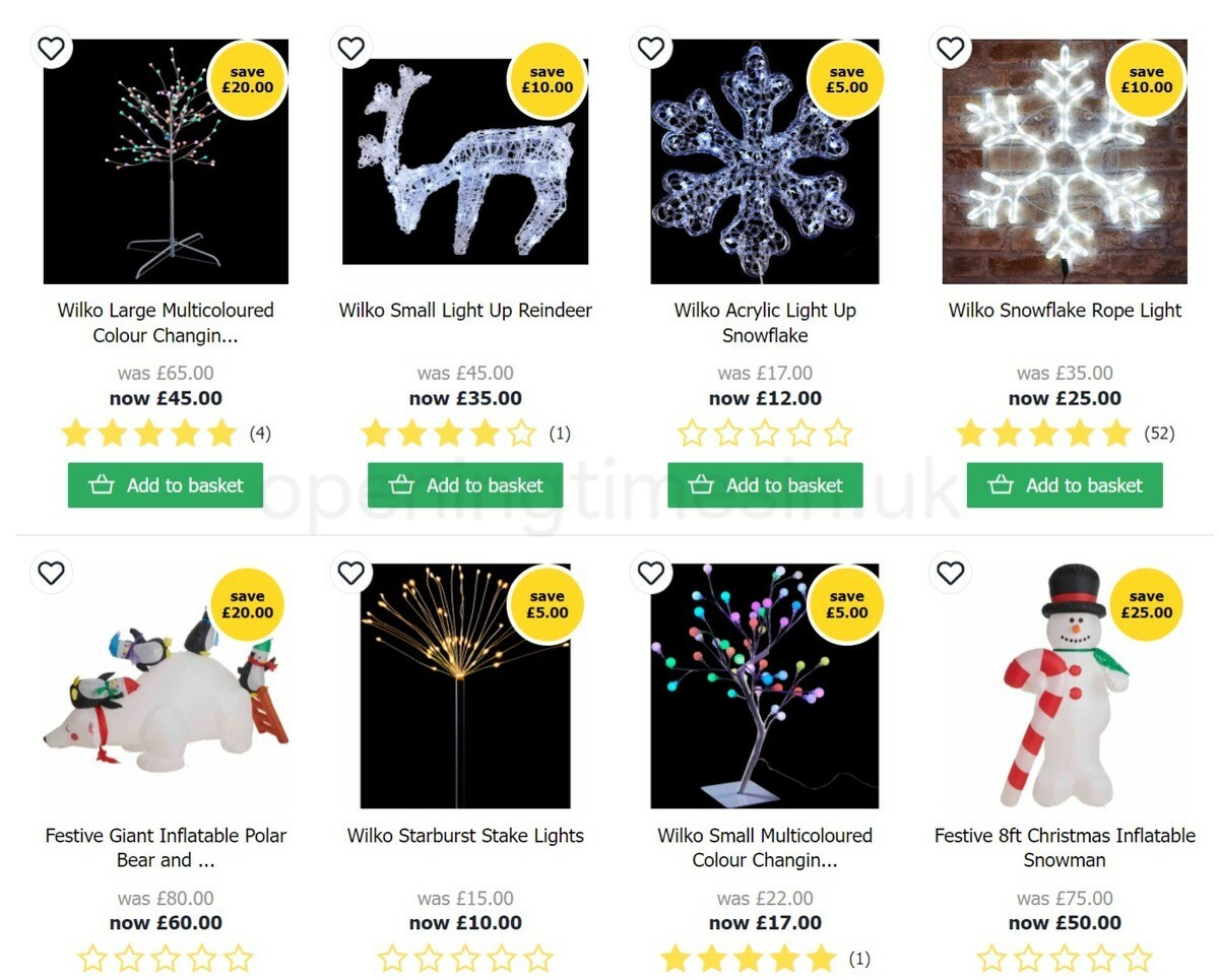 Wilko Offers from 25 November