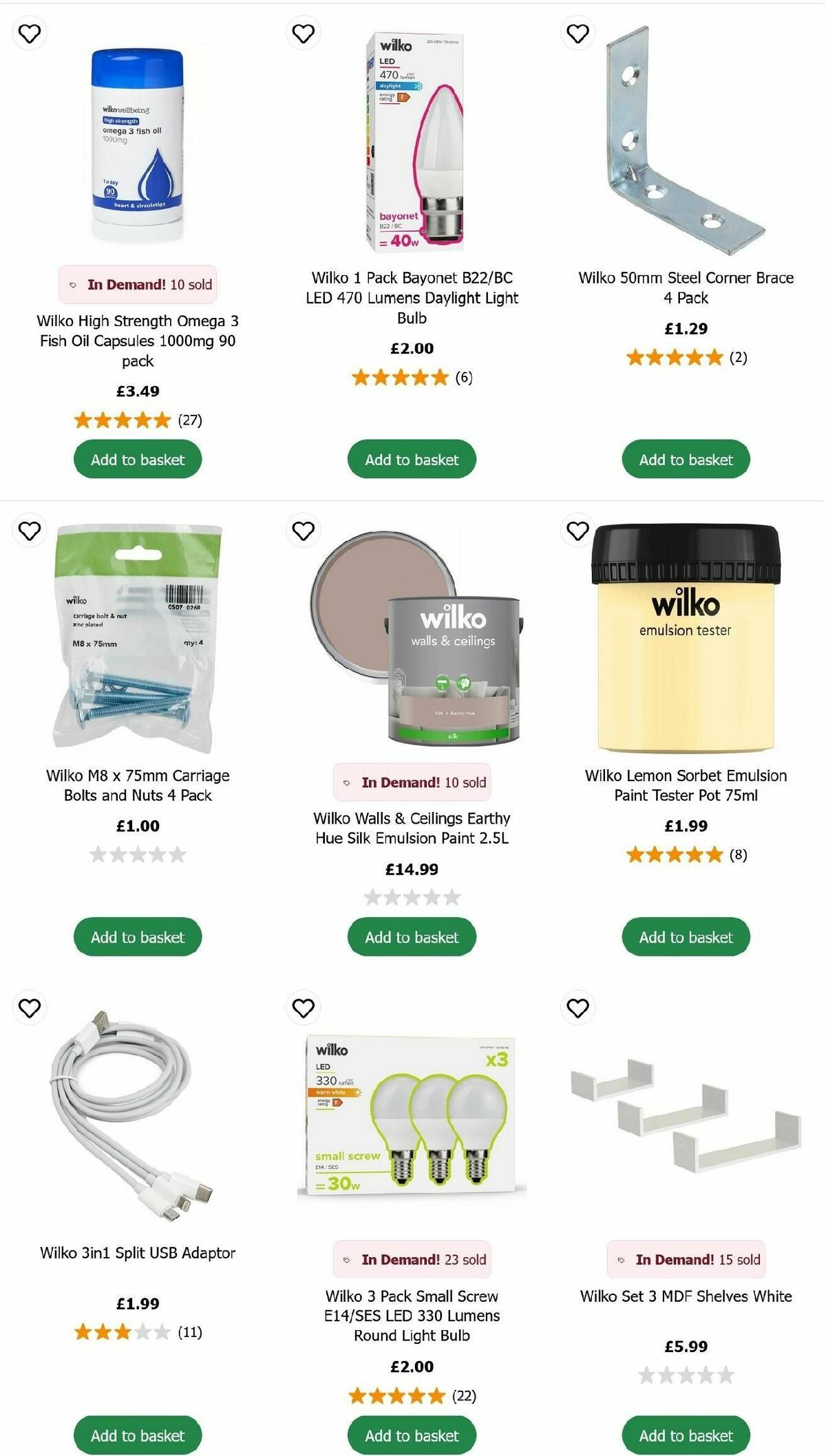 Wilko Offers from 19 January