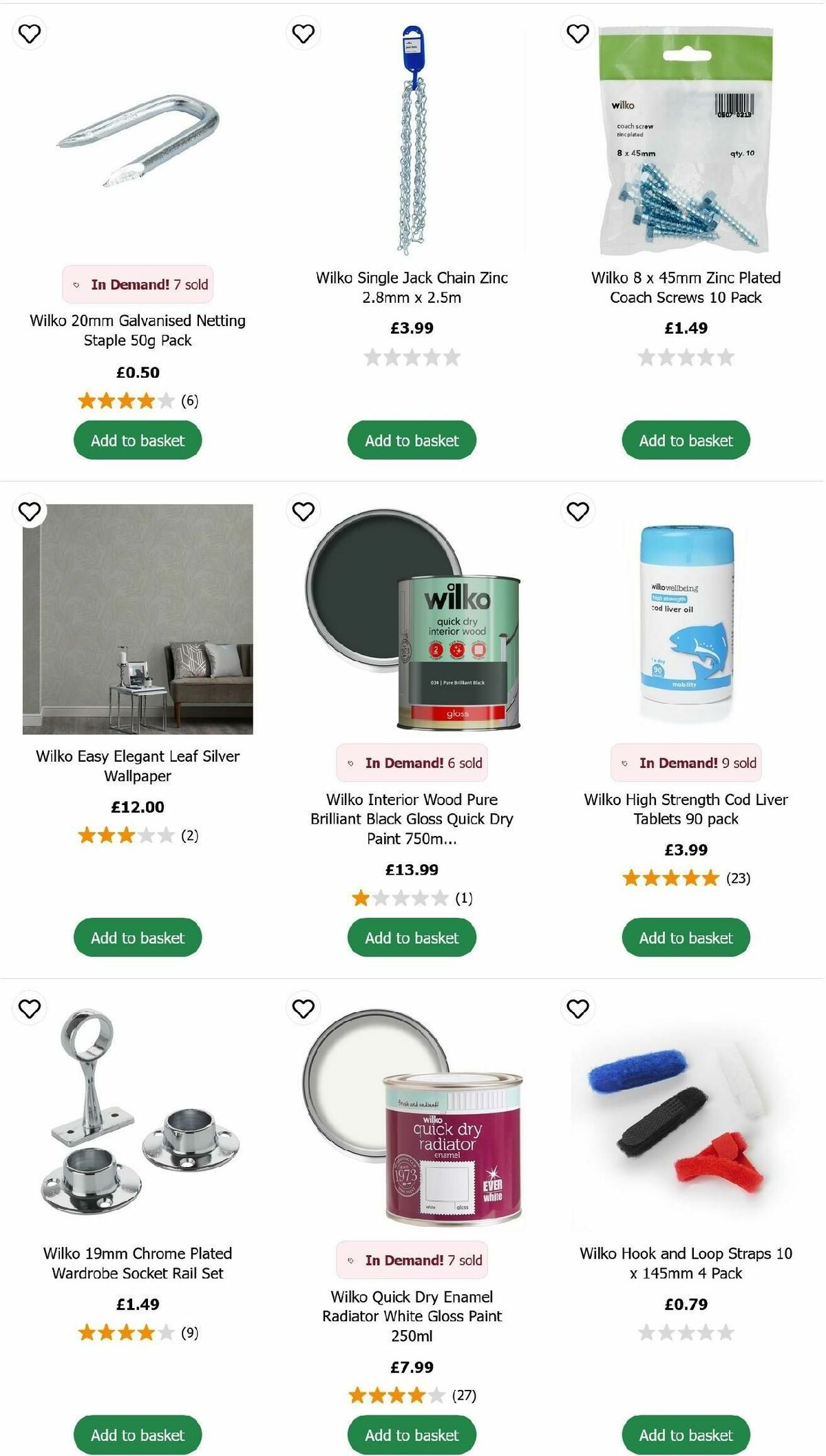 Wilko Offers from 19 January