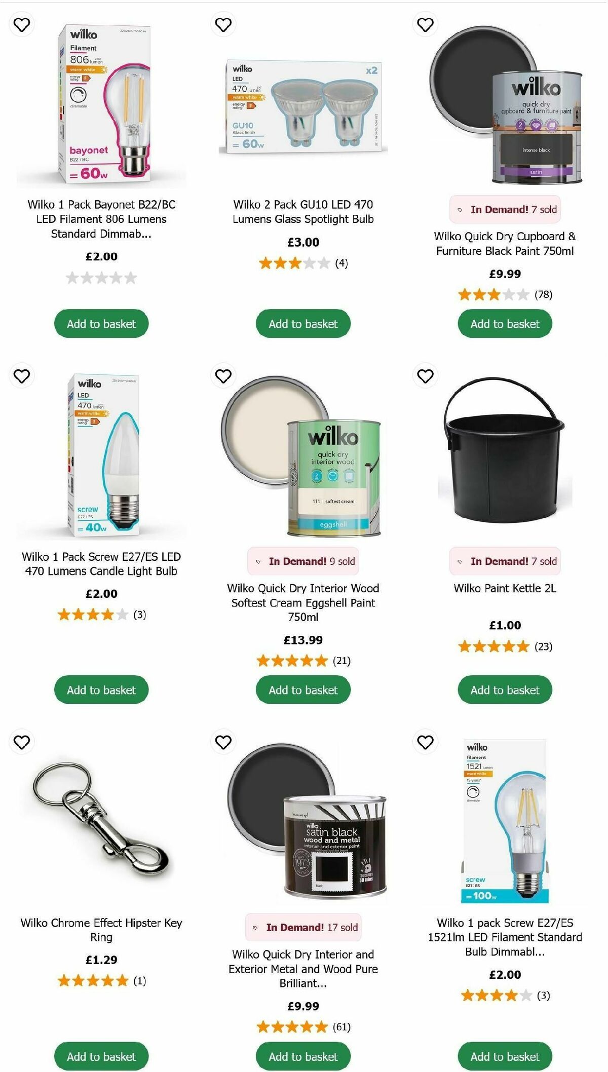 Wilko Offers from 19 January