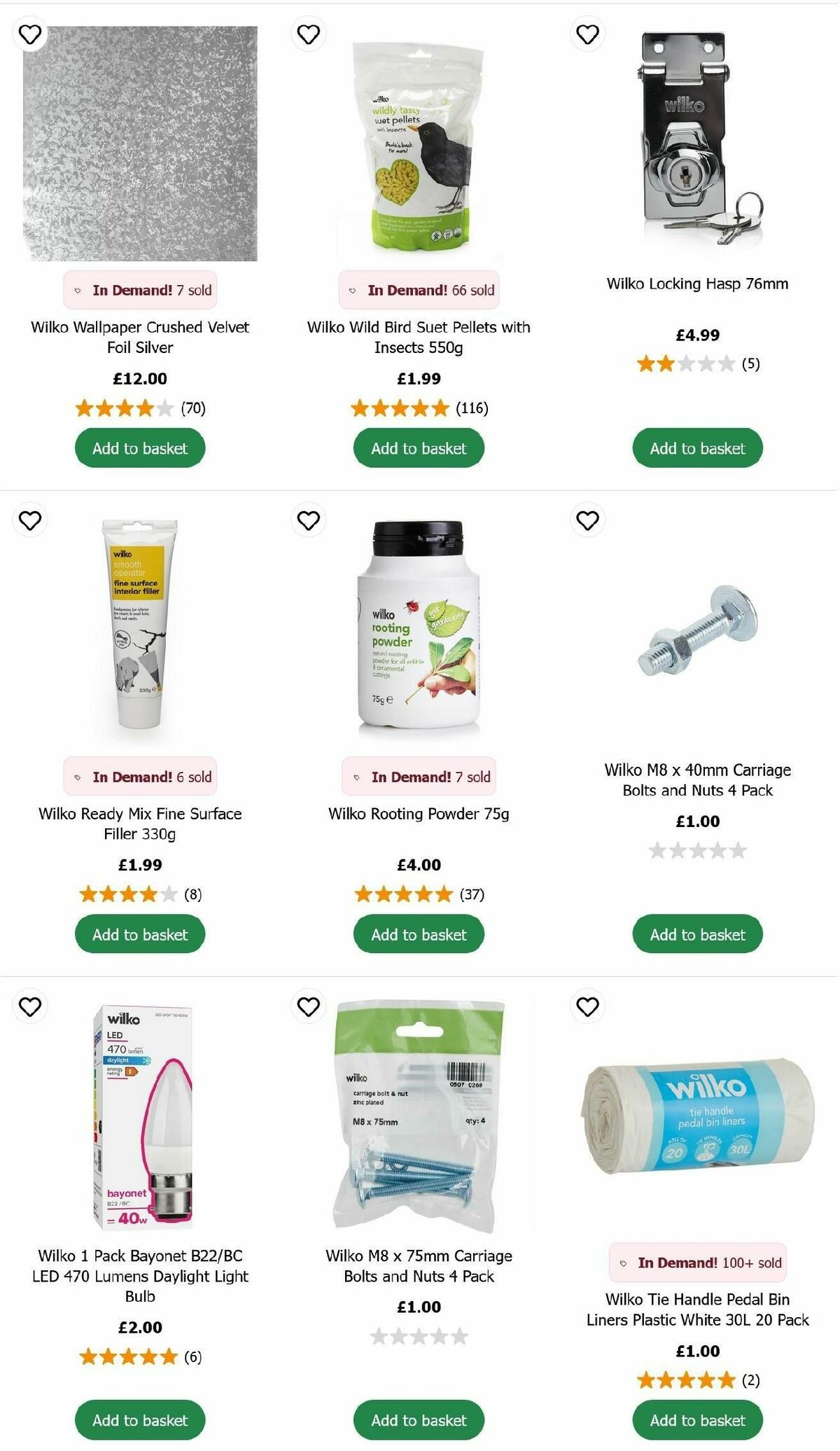 Wilko Offers from 19 January