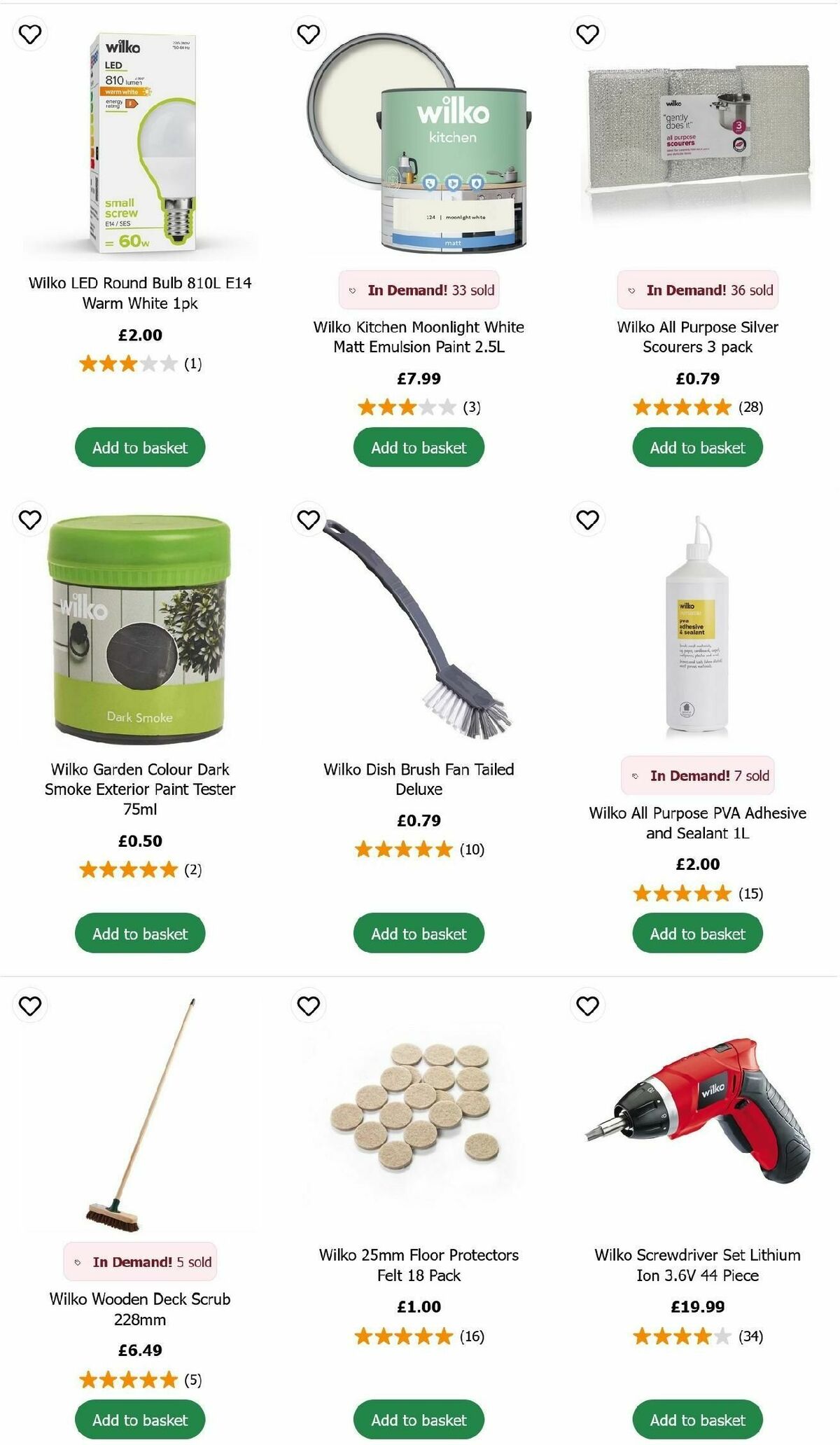 Wilko Offers from 19 January