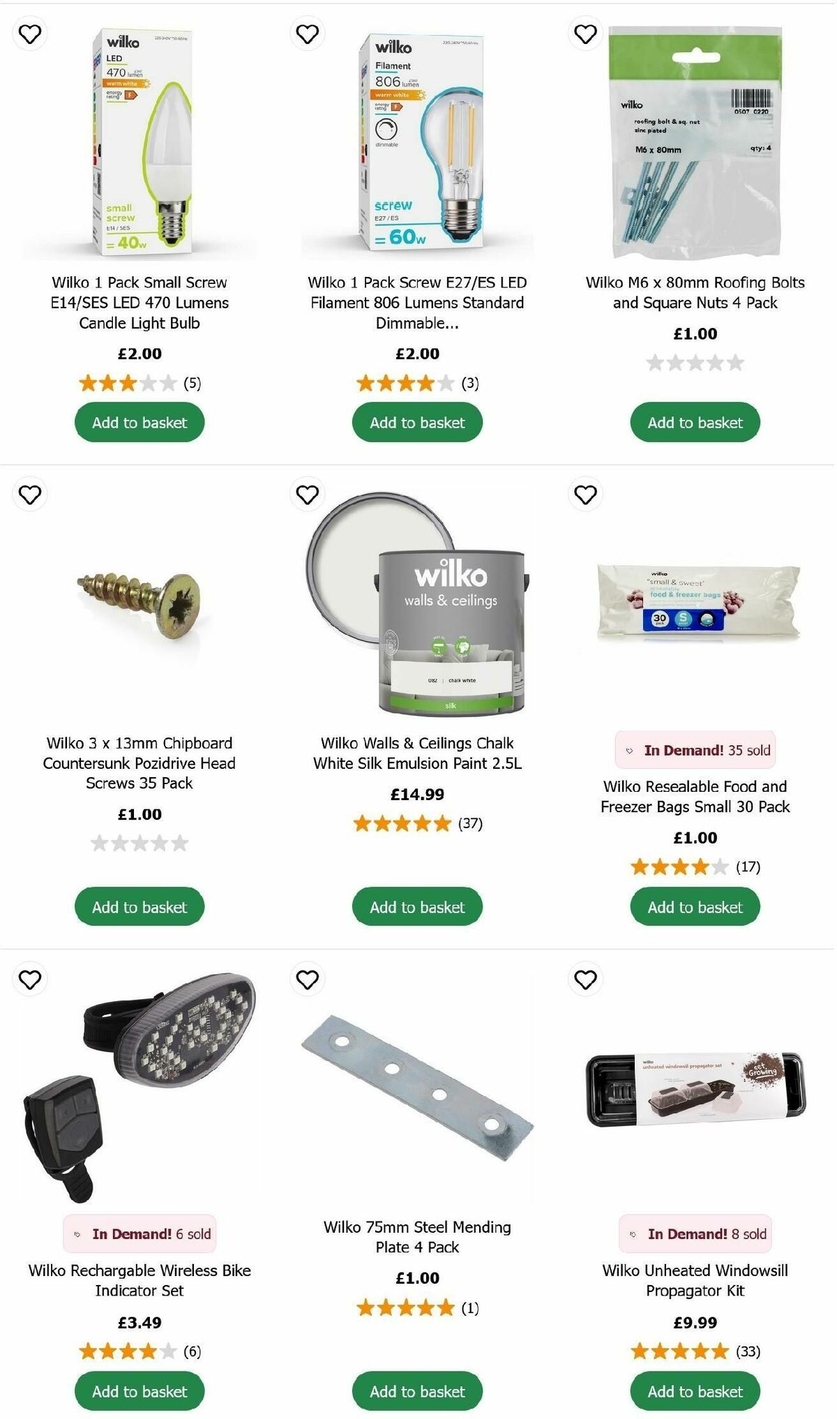 Wilko Offers from 19 January