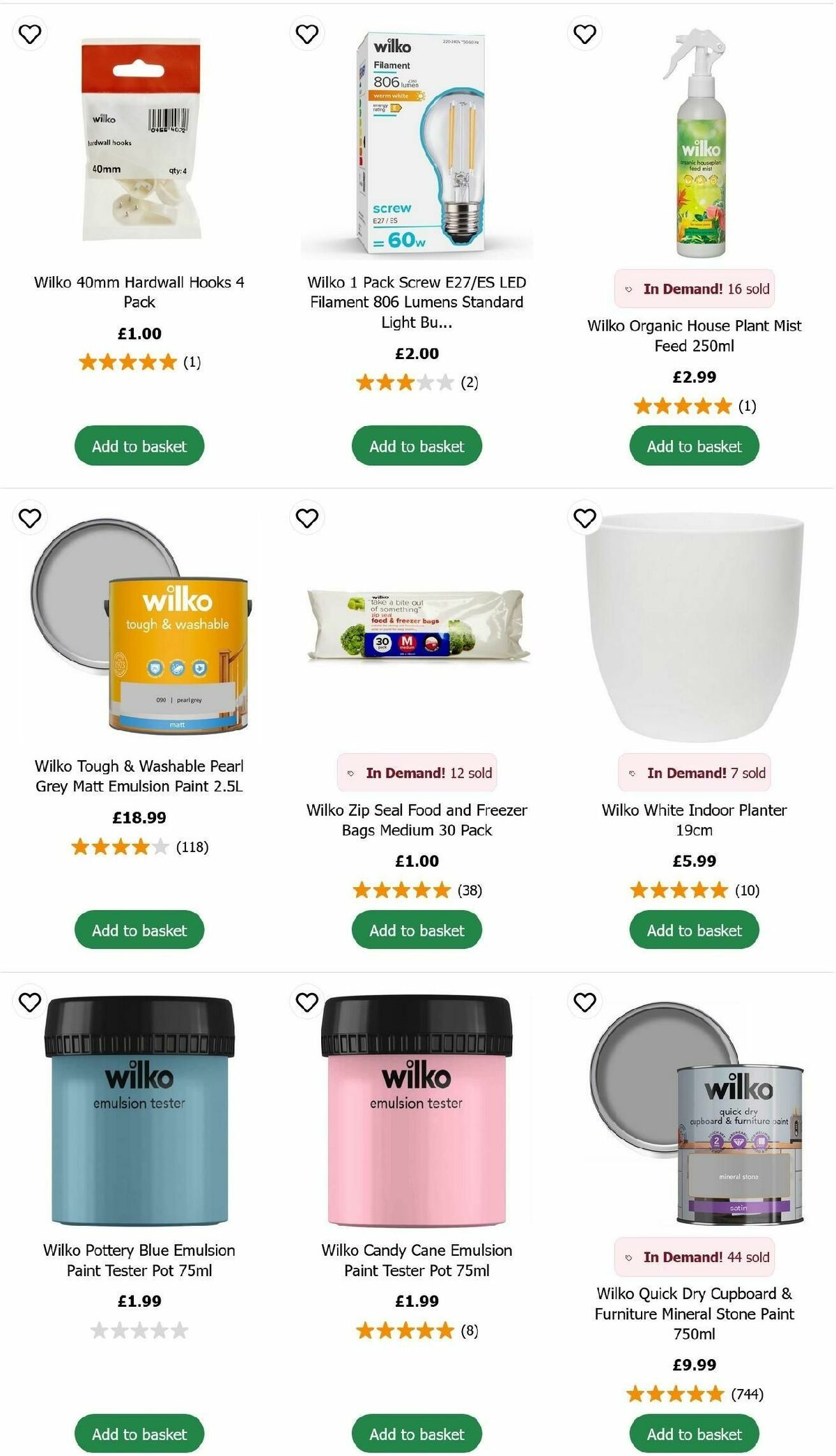 Wilko Offers from 19 January