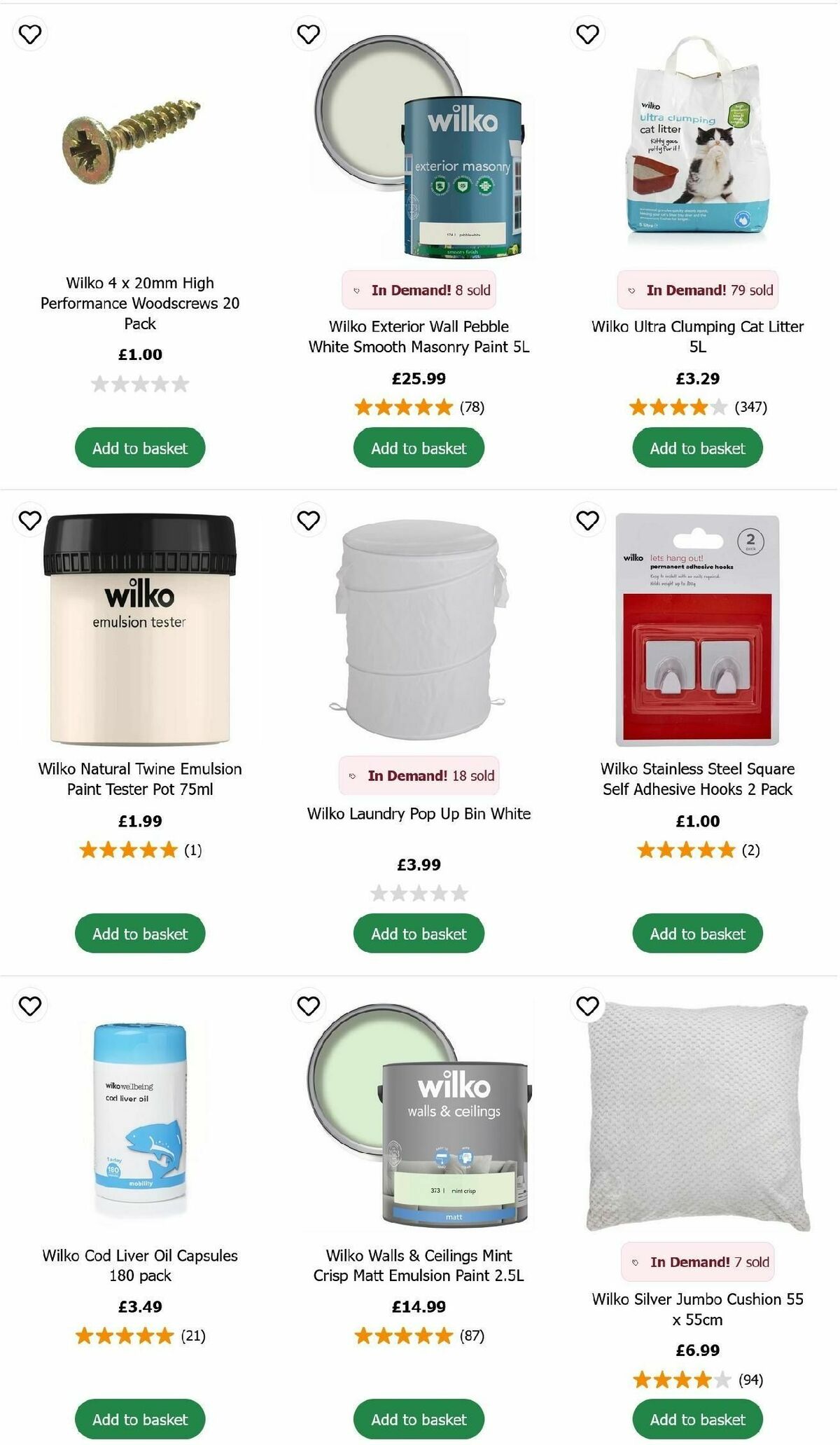 Wilko Offers from 19 January