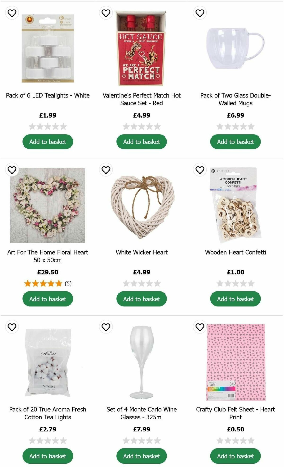 Wilko Valentine's Day Offers from 7 February