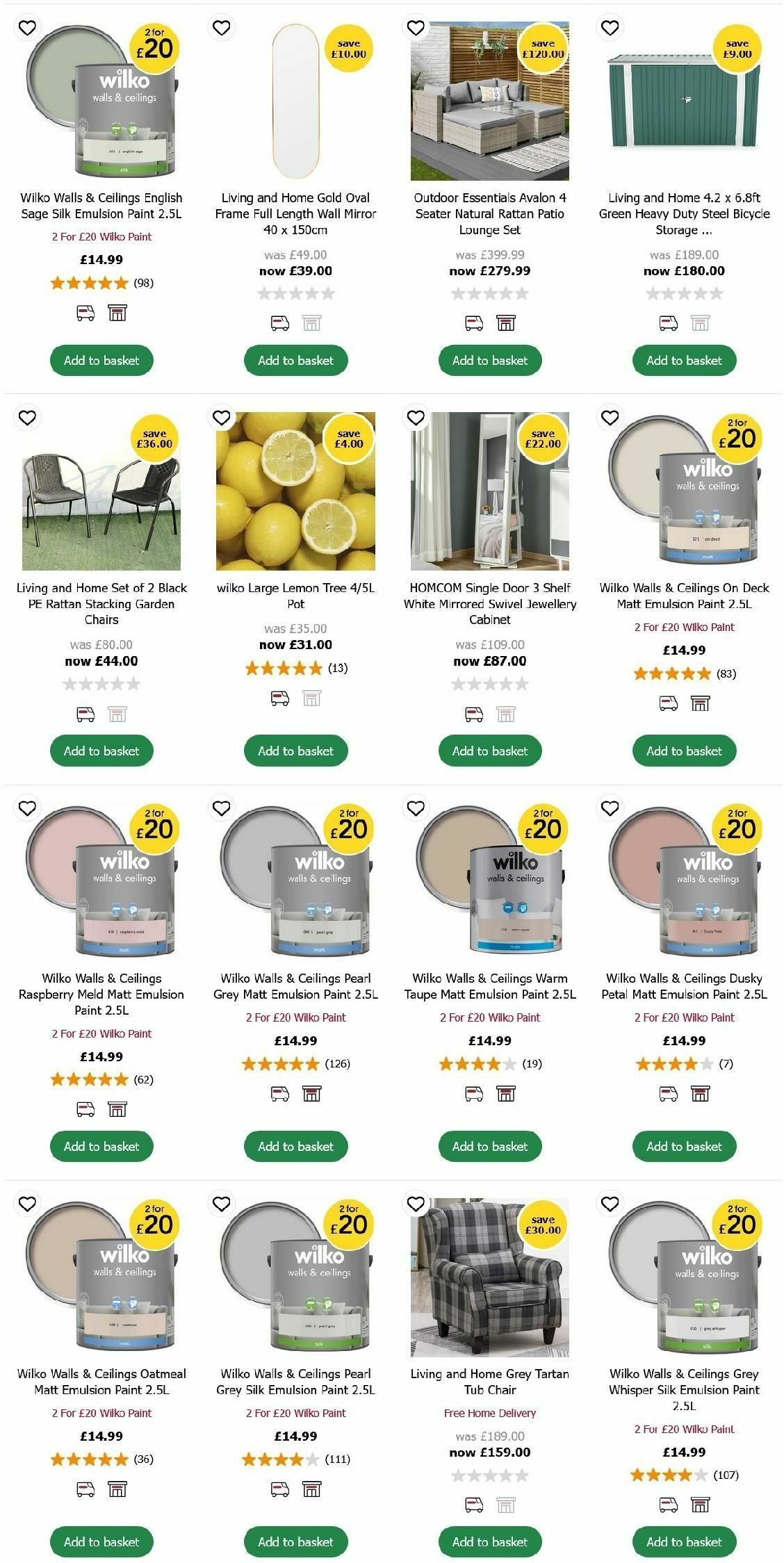 Wilko Offers from 14 August