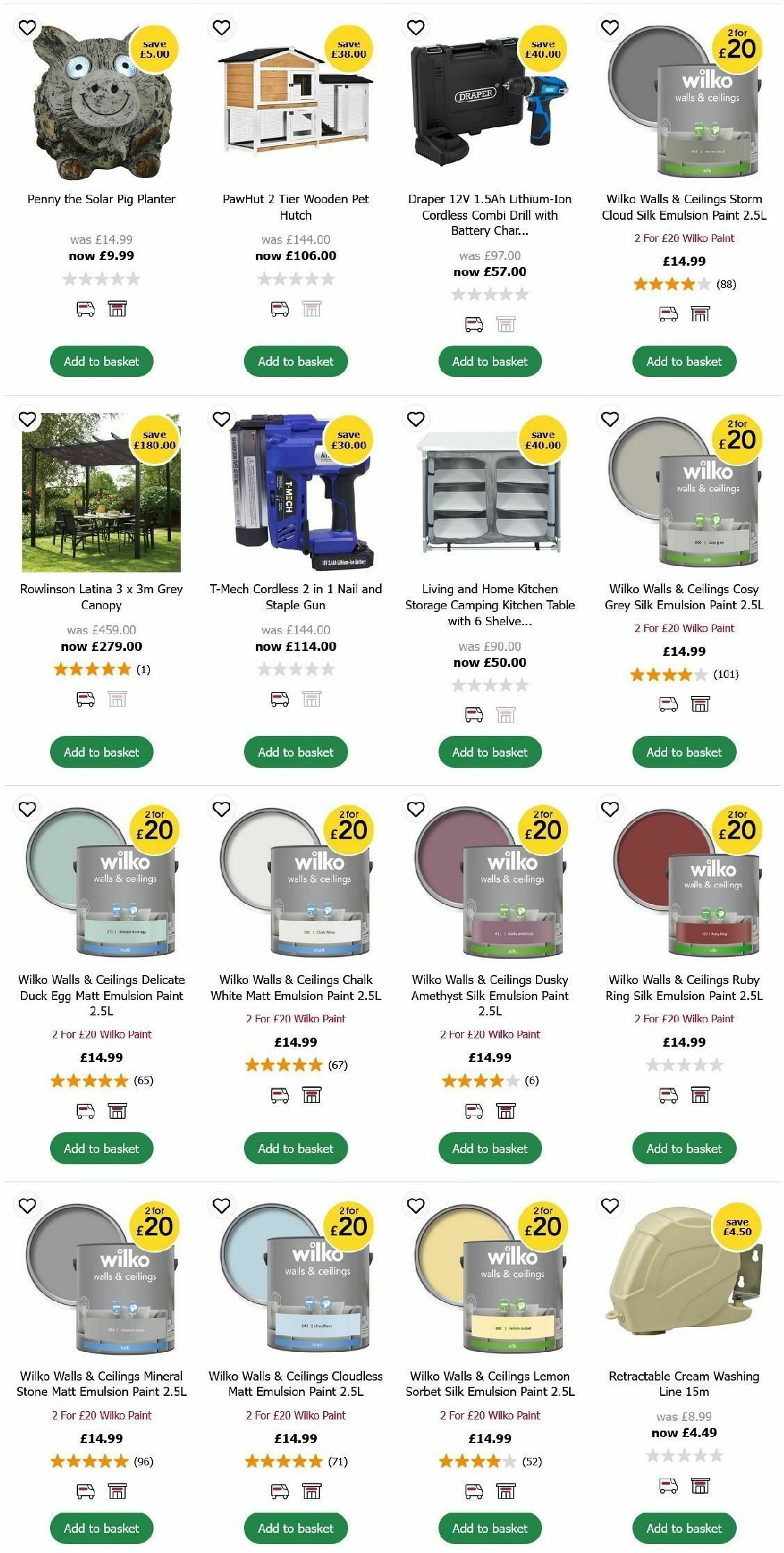 Wilko Offers from 14 August