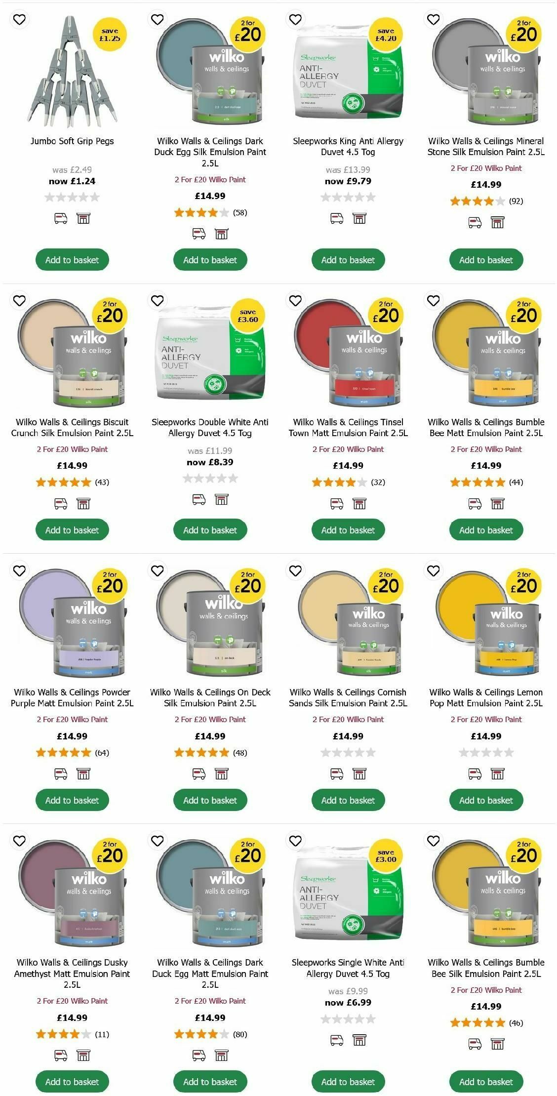 Wilko Offers from 14 August