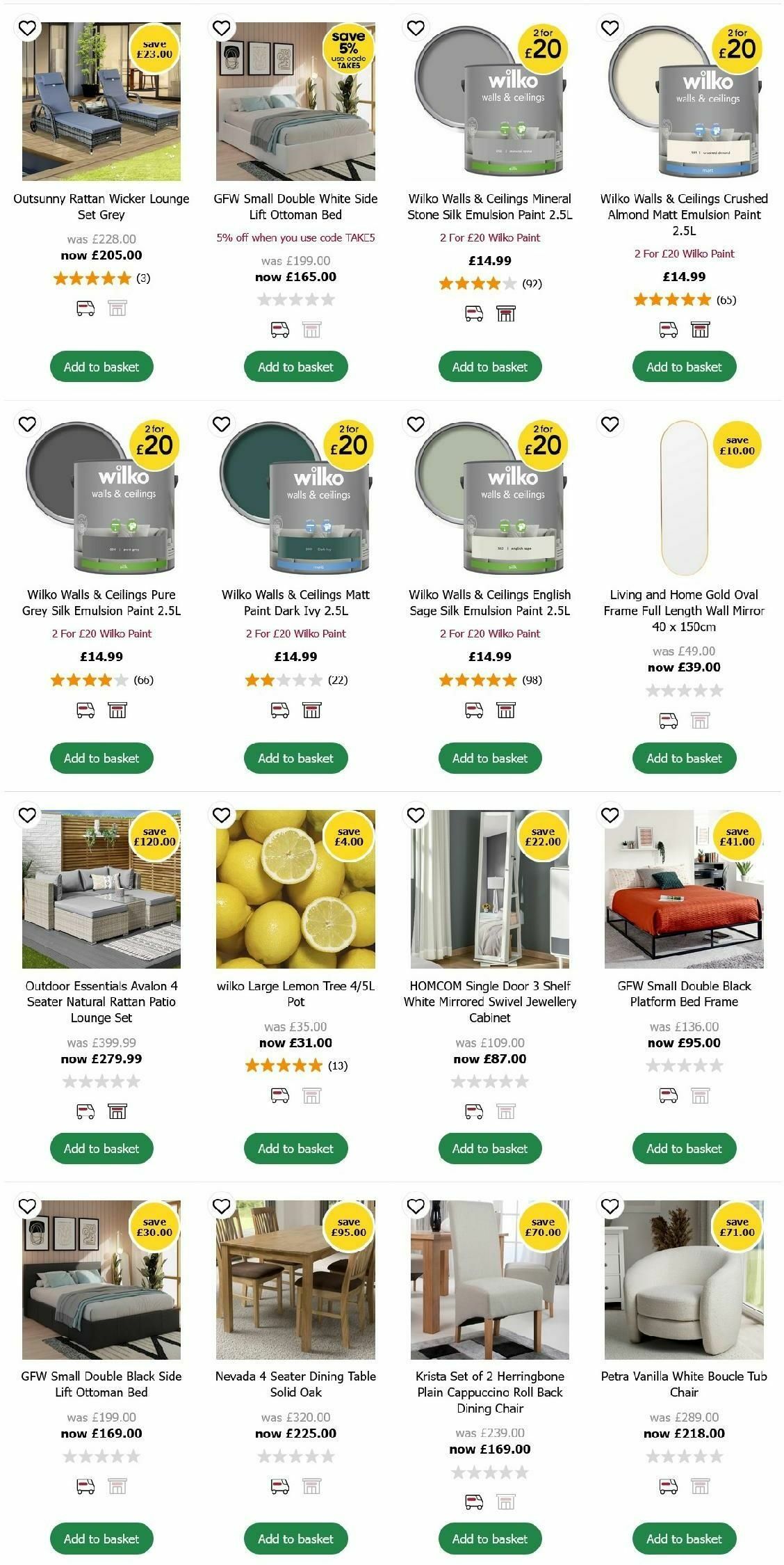 Wilko Offers from 14 August