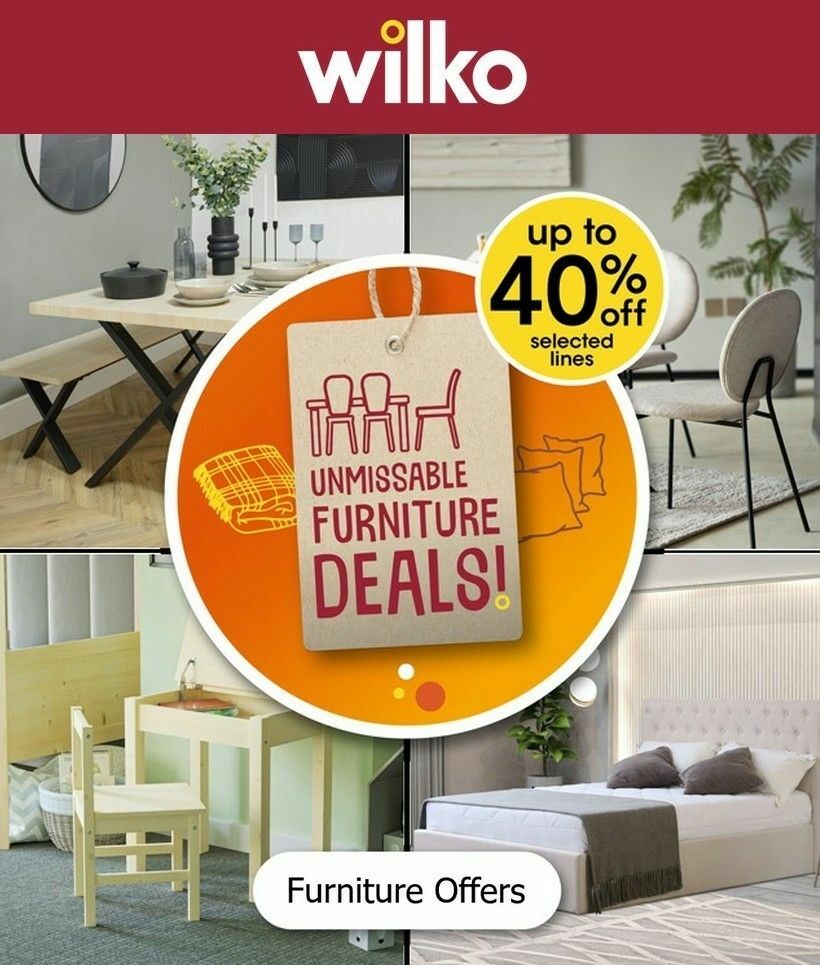 Wilko Furniture Offers Offers from 15 October