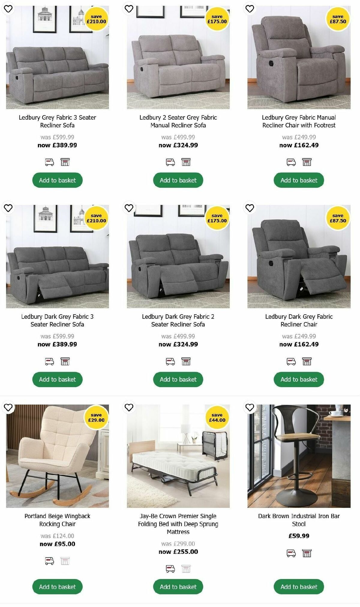 Wilko Furniture Offers Offers from 15 October