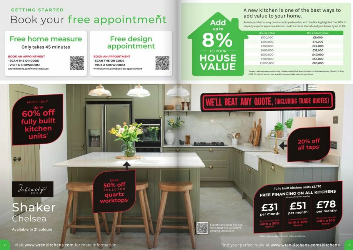 Wren Kitchens Offers from 23 November