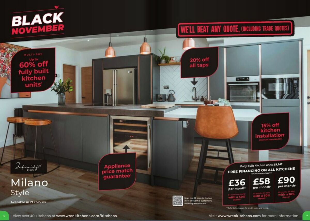 Wren Kitchens Offers from 23 November